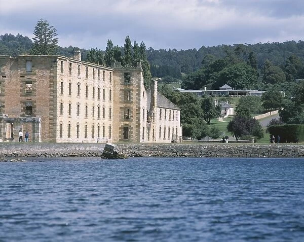 Exterior of the Penitentiary, Port Arthur, Tasmania, Australia, Pacific