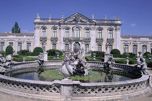 Exterior of the Queluz Palace