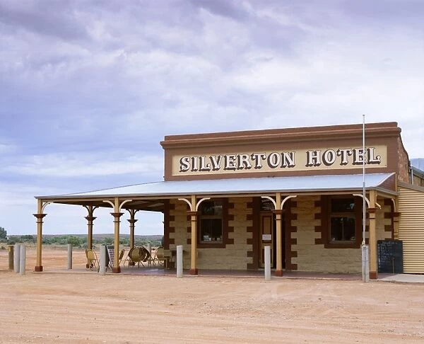 Exterior of Silverton Hotel, New South Wales, Australia, Pacific