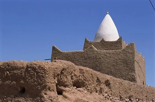 Exterior of the tomb of Marabout Sidi Brahim