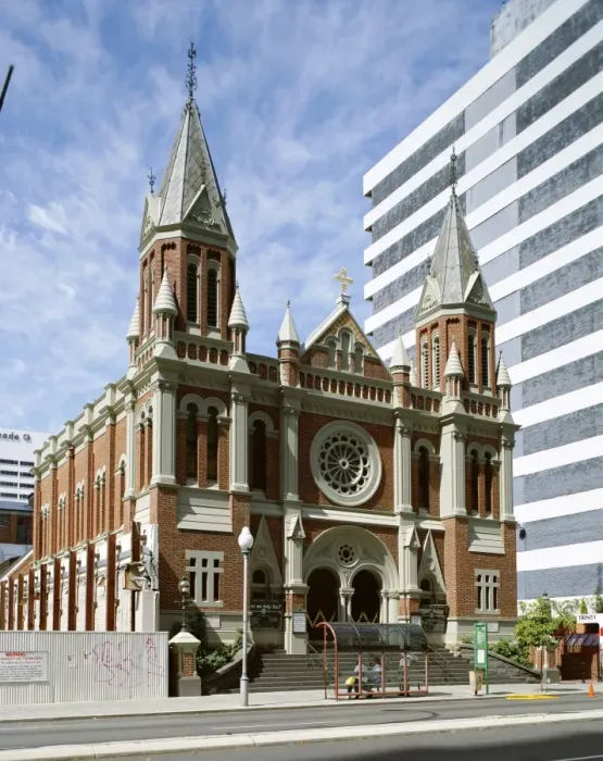 Framed Print : Exterior of Trinity church, Perth, Western Australia, Australia, Pacific Framed Print : Exterior of Trinity church, Perth, Western Australia, Australia, Pacific