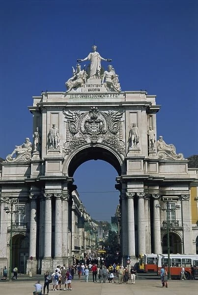 Exterior of the Triumphal Arch