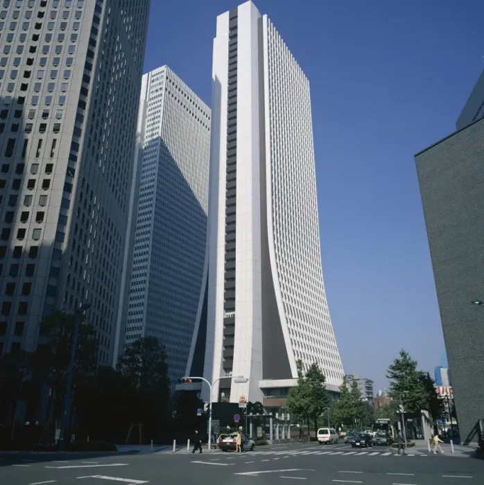 Framed Print : Exterior of the Yasuda Kasai Kaijo Building Framed Print : Exterior of the Yasuda Kasai Kaijo Building