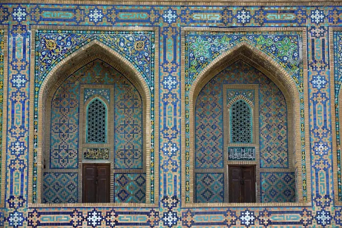 Framed Print : External Rooms, Tilework, Sherdor Madrassah, completed 1636, Registan Square, UNESCO World Heritage Site, Samarkand, Uzbekistan, Central Asia, Asia Framed Print : External Rooms, Tilework, Sherdor Madrassah, completed 1636, Registan Square, UNESCO World Heritage Site, Samarkand, Uzbekistan, Central Asia, Asia