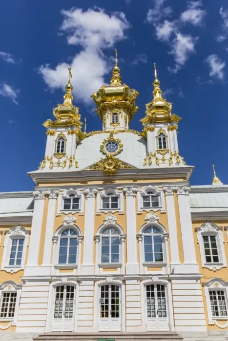 Framed Print : External view of Peterhof, Peter the Greats Palace, St. Petersburg, Russia, Europe Framed Print : External view of Peterhof, Peter the Greats Palace, St. Petersburg, Russia, Europe