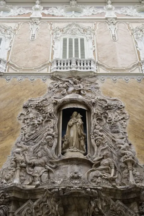 Framed Print : facade, Baroque Framed Print : facade, Baroque