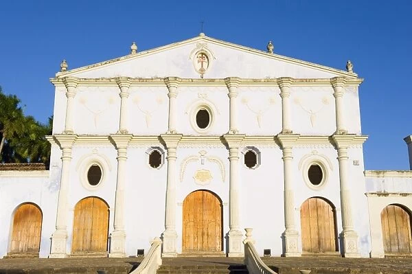 Facade of Convent and Museum San Francisco, Granada, Nicaragua, Central America