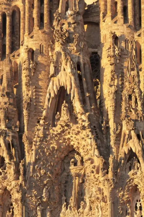 Framed Print : Facade of the Nativity, Sagrada Familia, by architect Antonio Gaudi, UNESCO World Heritage Site Framed Print : Facade of the Nativity, Sagrada Familia, by architect Antonio Gaudi, UNESCO World Heritage Site