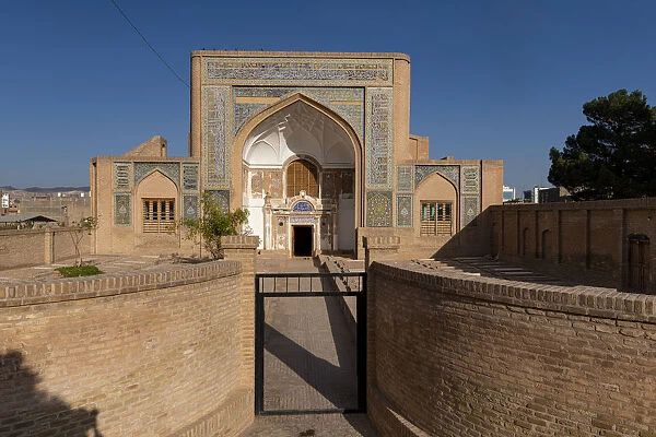 Facade of Shrine of Mawlana Abdur Rahman Jami, Herats greatest 15th century poet