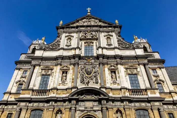 Framed Print : Facade of St. Carolus Borromeus Catholic Church, Antwerp, Belgium, Europe Framed Print : Facade of St. Carolus Borromeus Catholic Church, Antwerp, Belgium, Europe