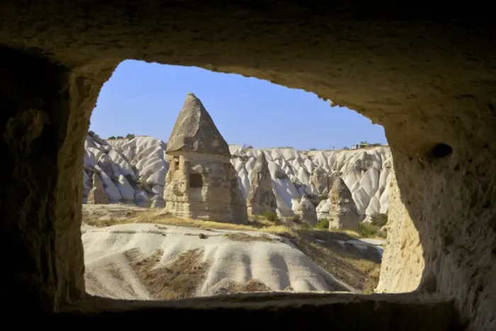 Framed Print : Fairy Chimneys rock formation landscape near Goreme, Cappadocia, Anatolia, Turkey, Asia Minor, Eurasia Framed Print : Fairy Chimneys rock formation landscape near Goreme, Cappadocia, Anatolia, Turkey, Asia Minor, Eurasia
