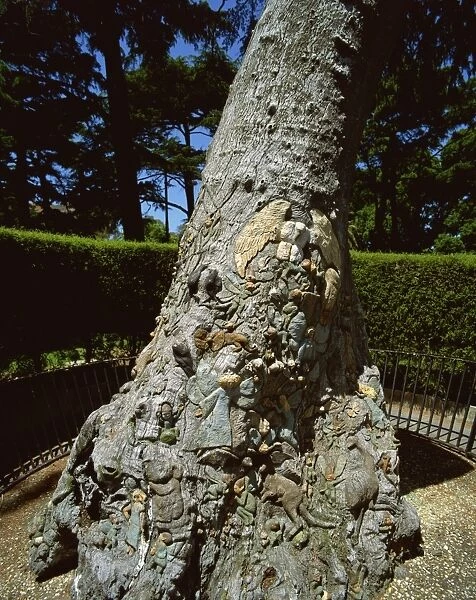 Fairy tree, Fitzroy Gardens, Melbourne, Victoria, Australia, Pacific