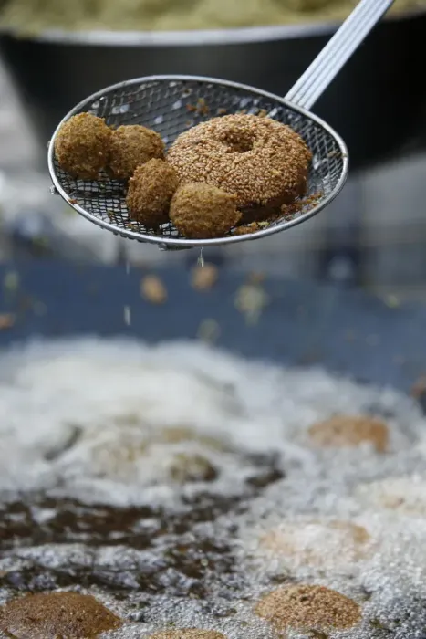 Framed Print : Falafel frying, Jerusalem, Israel, Middle East Framed Print : Falafel frying, Jerusalem, Israel, Middle East