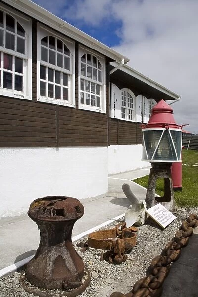 The Falkland Islands Museum in Port Stanley, Falkland Islands (Islas Malvinas)