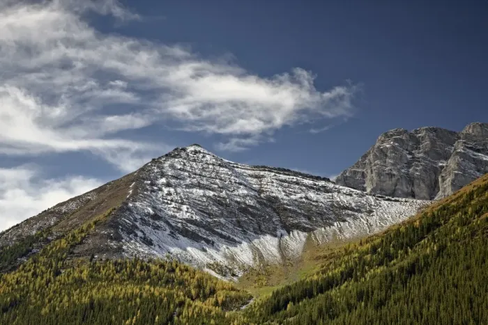 Framed Print : Fall color and fresh snow near Highwood Pass, Peter Lougheed Provincial Park Framed Print : Fall color and fresh snow near Highwood Pass, Peter Lougheed Provincial Park