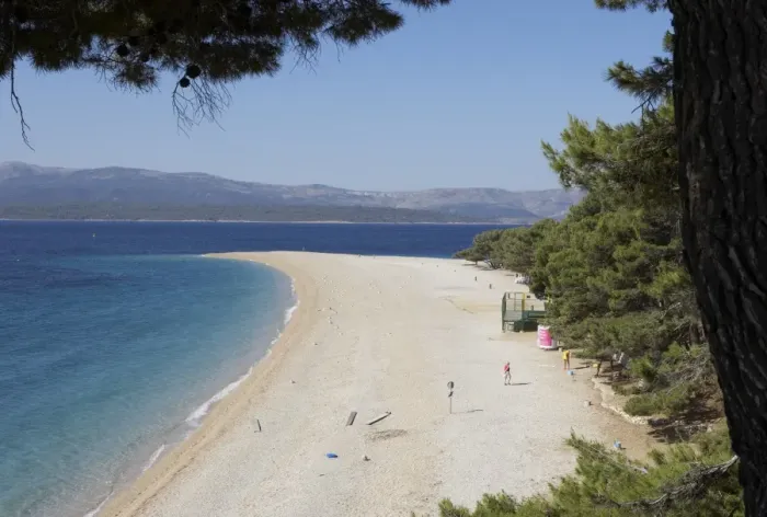 Framed Print : The famous beach Zlatni Rat in Bol, Brac, Croatia Framed Print : The famous beach Zlatni Rat in Bol, Brac, Croatia