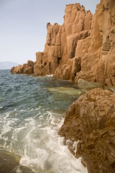 Framed Print : The famous red rocks of Arbatax, Sardinia, Italy, Mediterranean, Europe Framed Print : The famous red rocks of Arbatax, Sardinia, Italy, Mediterranean, Europe