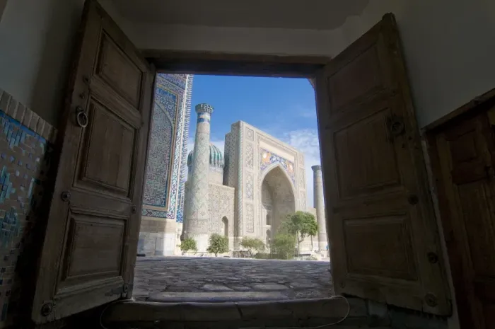 Framed Print : The famous Registan of Sarmakand, UNESCO World Heritage Site, Samarkand Framed Print : The famous Registan of Sarmakand, UNESCO World Heritage Site, Samarkand