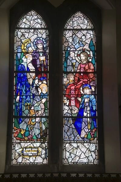 Famous stained glass windows by Harry Clarke, Diseart Institute of Education