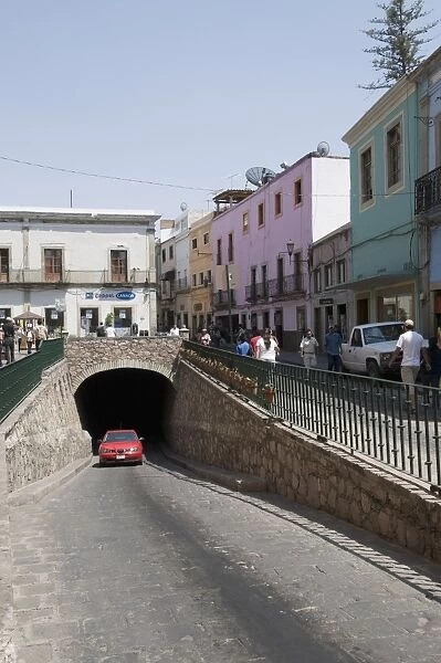 Famous tunnels of Guanajuato, a UNESCO World Heritage Site, Guanajuato