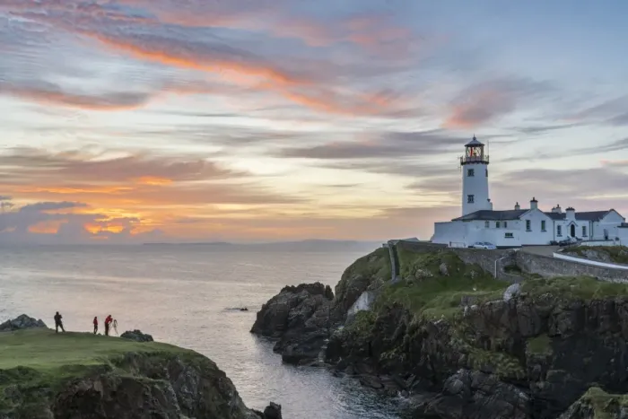 Framed Print : Fanad Head lighthouse, County Donegal, Ulster region, Republic of Ireland, Europe