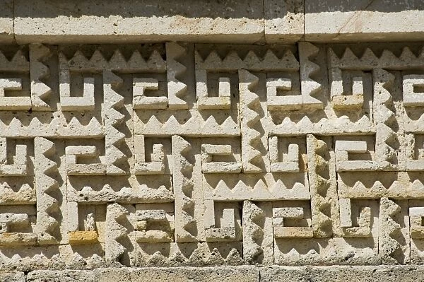 Fantastic geometric stone carving