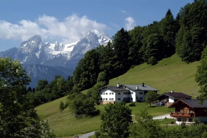 Framed Print : Farm near Maria Gern and Watzmann, Berchtesgadener Land, Bavaria, Germany, Europe Framed Print : Farm near Maria Gern and Watzmann, Berchtesgadener Land, Bavaria, Germany, Europe