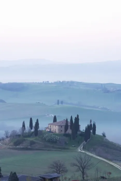 Framed Print : Farmhouse near San Quirico Framed Print : Farmhouse near San Quirico