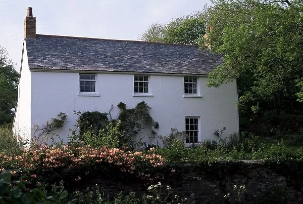 Farmhouse near St. Keverne, Cornwall, England, United Kingdom, Europe