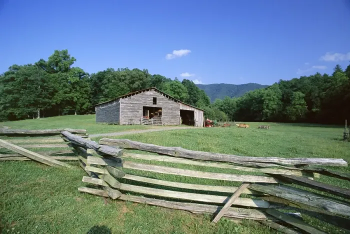 Framed Print : Farmstead in the old pioneer community at Cades Cove Framed Print : Farmstead in the old pioneer community at Cades Cove