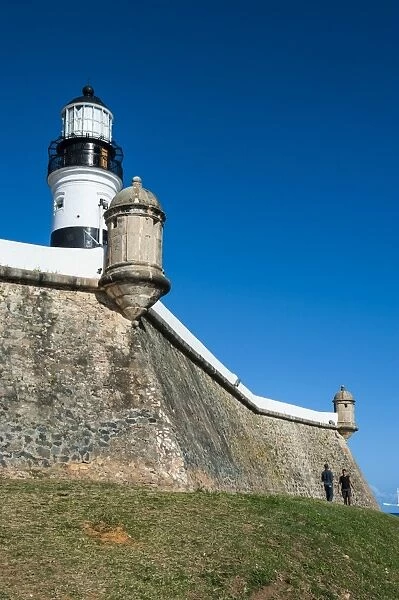 Farol da Barra Lighthouse, Salvador da Bahia, Bahia, Brazil, South America