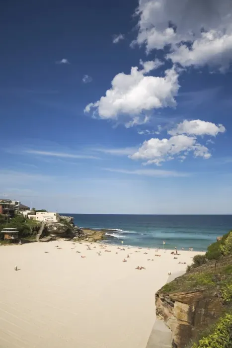 Framed Print : The fashionable beach at Tamarama, the sought-after district between Bondi