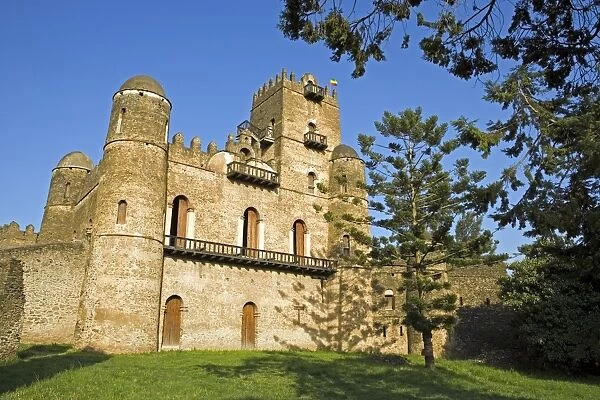 Fasiladas Palace, The Royal Enclosure, Gonder, Ethiopia, Nortern Ethiopia, Africa