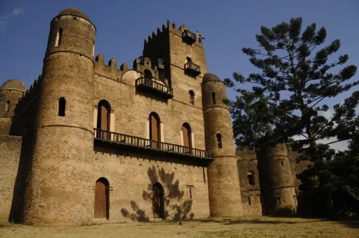 Framed Print : Fasilides Castle in Gondar, Ethiopia, Africa