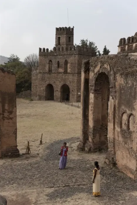 Framed Print : The Fasilides Castle, Gondar, Ethiopia, Africa Framed Print : The Fasilides Castle, Gondar, Ethiopia, Africa
