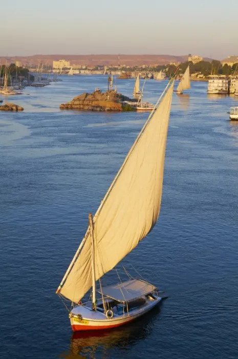 Framed Print : Feluccas on the River Nile, Aswan, Egypt, North Africa, Africa Framed Print : Feluccas on the River Nile, Aswan, Egypt, North Africa, Africa