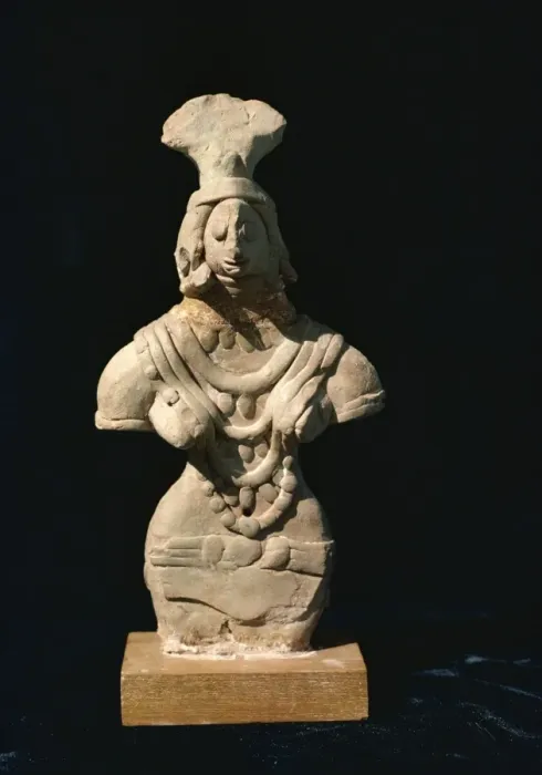 Framed Print : Female statue from Mohenjodaro Framed Print : Female statue from Mohenjodaro