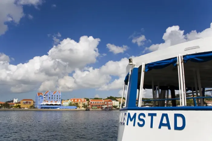 Framed Print : Ferry, Willemstad Framed Print : Ferry, Willemstad