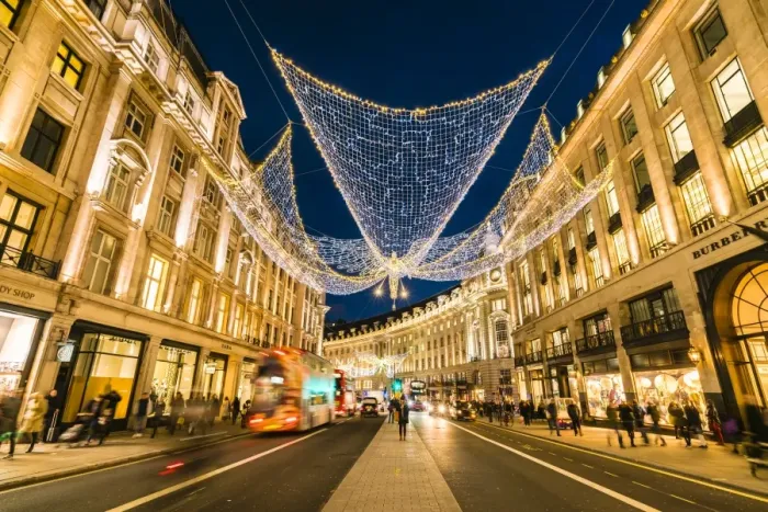 Framed Print : Festive Christmas lights in Regent Street in 2016, London, England, United Kingdom Framed Print : Festive Christmas lights in Regent Street in 2016, London, England, United Kingdom