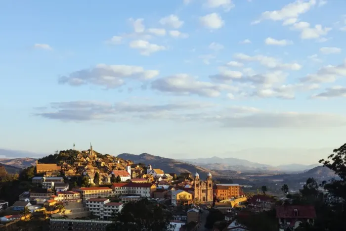 Framed Print : Fianarantsoa Haute Ville in the afternoon, central area, Madagascar, Africa Framed Print : Fianarantsoa Haute Ville in the afternoon, central area, Madagascar, Africa