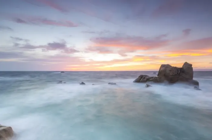 Framed Print : The fiery sky frames the waves crashing on rocks, Capo Testa, Santa Teresa di Gallura Framed Print : The fiery sky frames the waves crashing on rocks, Capo Testa, Santa Teresa di Gallura