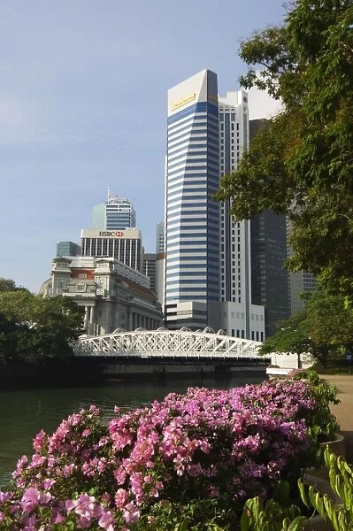 The Financial District from the Singapore River