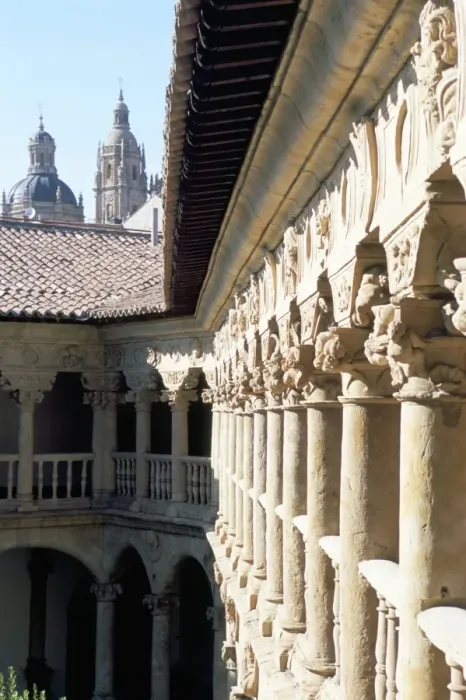 Framed Print : Fine cloisters of the Convento de las Duenas Framed Print : Fine cloisters of the Convento de las Duenas