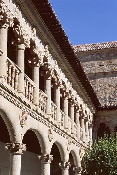 The fine cloisters of the Convento de las Duenas