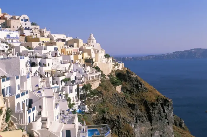 Framed Print : Fira, island of Santorini (Thira), Cyclades Islands, Aegean, Greek Islands Framed Print : Fira, island of Santorini (Thira), Cyclades Islands, Aegean, Greek Islands