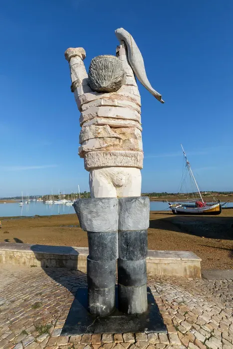 Framed Print : Fisherman's Statue in Alvor, Alvor, Algarve, Portugal, Iberian Peninsula, South Western Europe Framed Print : Fisherman's Statue in Alvor, Alvor, Algarve, Portugal, Iberian Peninsula, South Western Europe