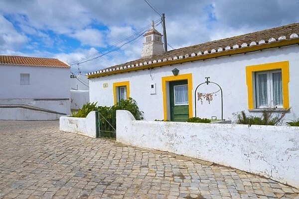Fishermen Houses, Cacela Velha, Algarve, Portugal, Europe