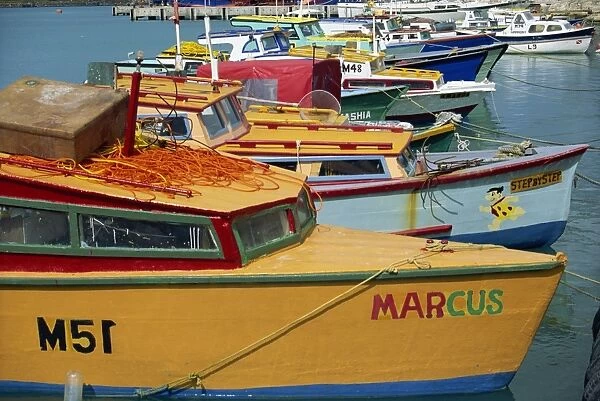 Fishing boats, Barbados, West Indies, Caribbean, Central America