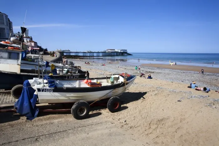 Framed Print : Fishing boats on the beach at Cromer, Norfolk, England, United Kingdom, Europe Framed Print : Fishing boats on the beach at Cromer, Norfolk, England, United Kingdom, Europe