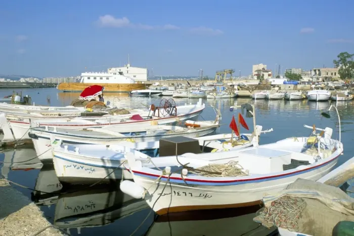 Framed Print : Fishing boats in the fishing harbour Framed Print : Fishing boats in the fishing harbour
